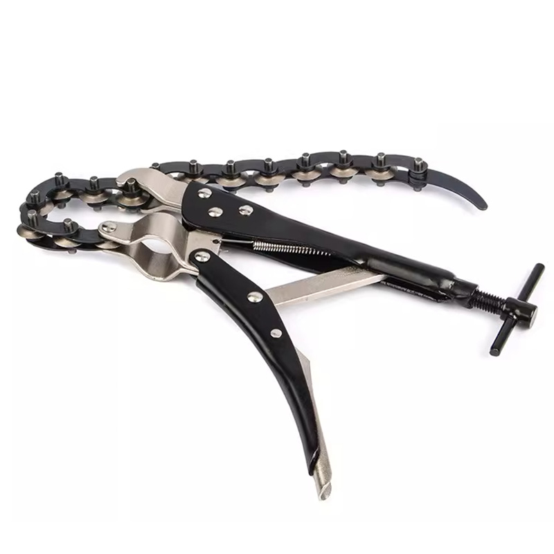 Pipe Cutter Ratchet - Chain-Link Pipe Cutter PVC/Steel/Copper Pipe Cutting