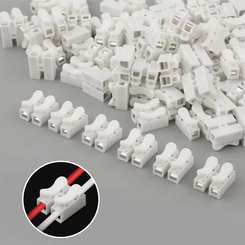 Push Fit Connector - 50pcs Push Quick Wire Cable CH2