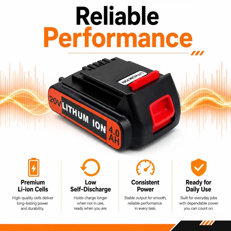 for 3/4/6/8Ah Long Runtime BL2 - đánh giá và giá Black+Decker Tool Cordless