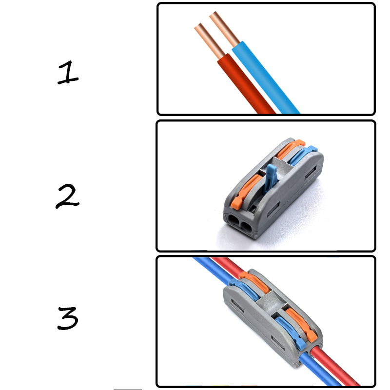 20/50pcs Mini Quick Wire Conne - đánh giá và giá Push Fit Connector