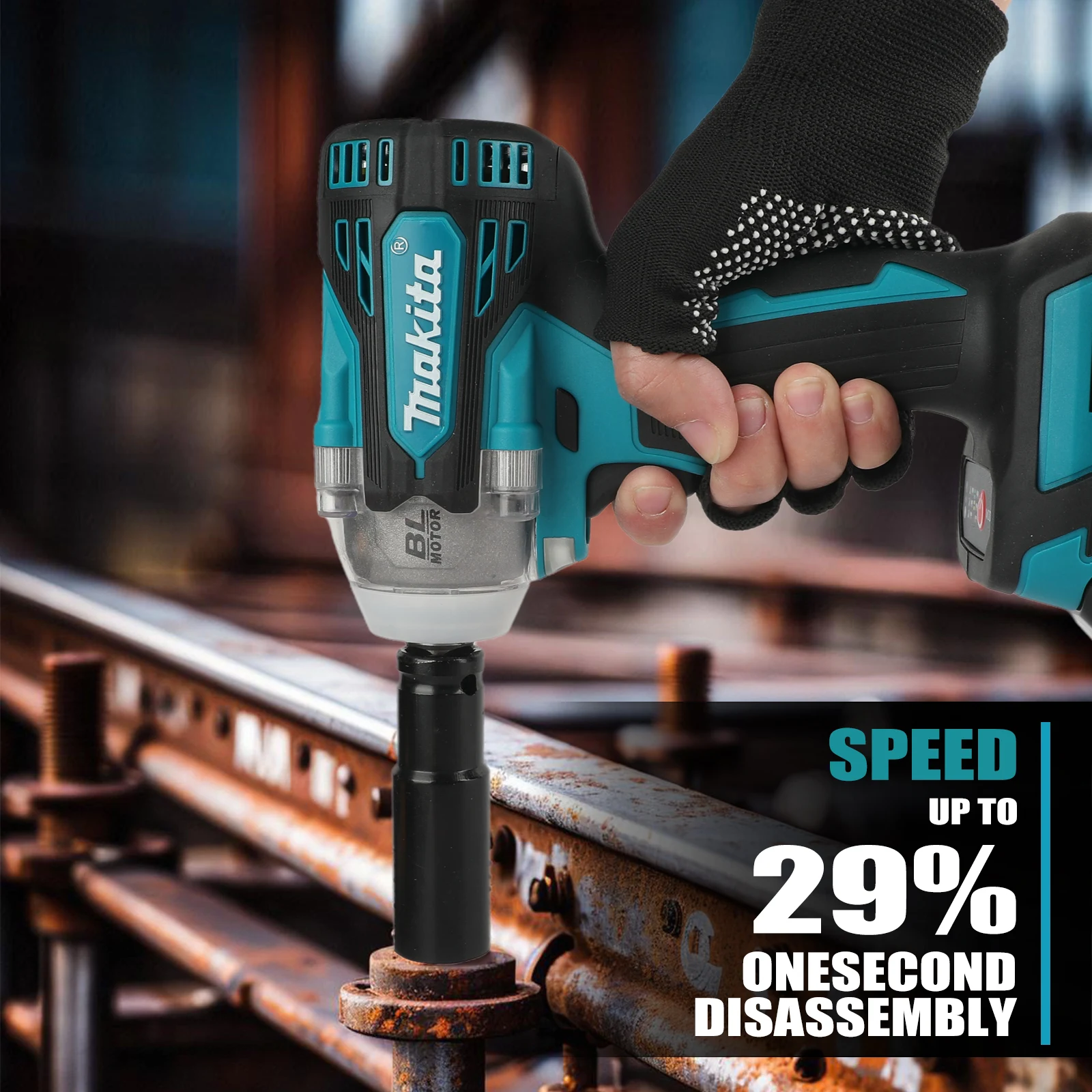 Makita DTW300 Cordless Impact  - đánh giá và giá Makita Drill Dtw300