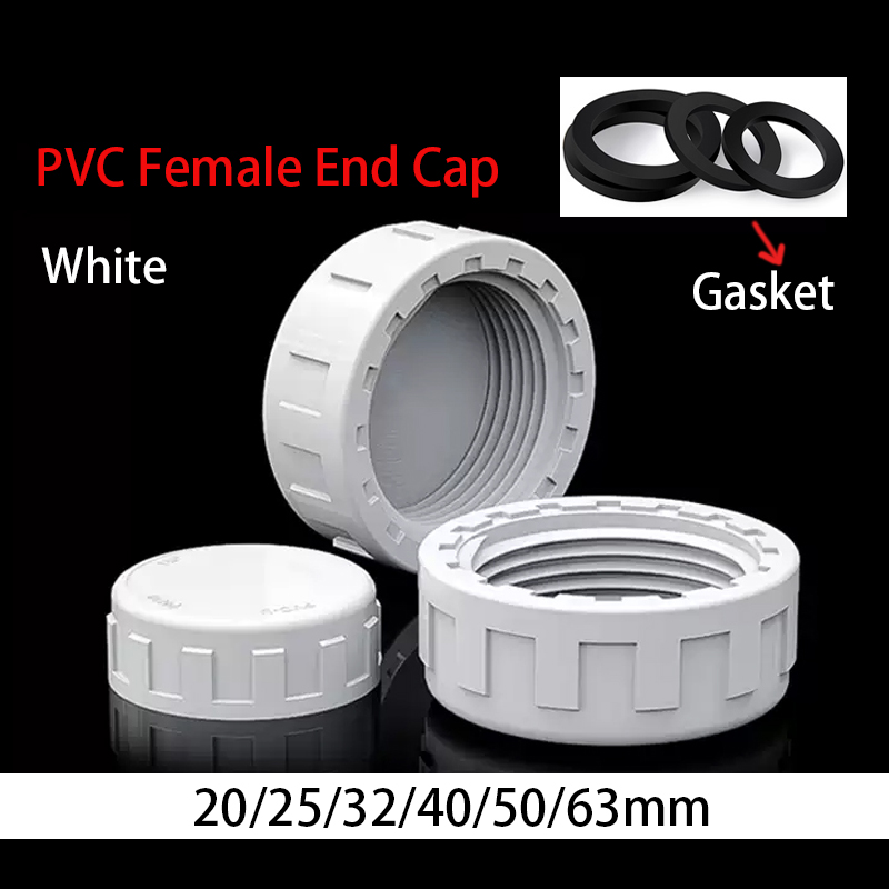 PVC Female End Cap 20-60mm Whi - đánh giá và giá Drain Pipe Clip