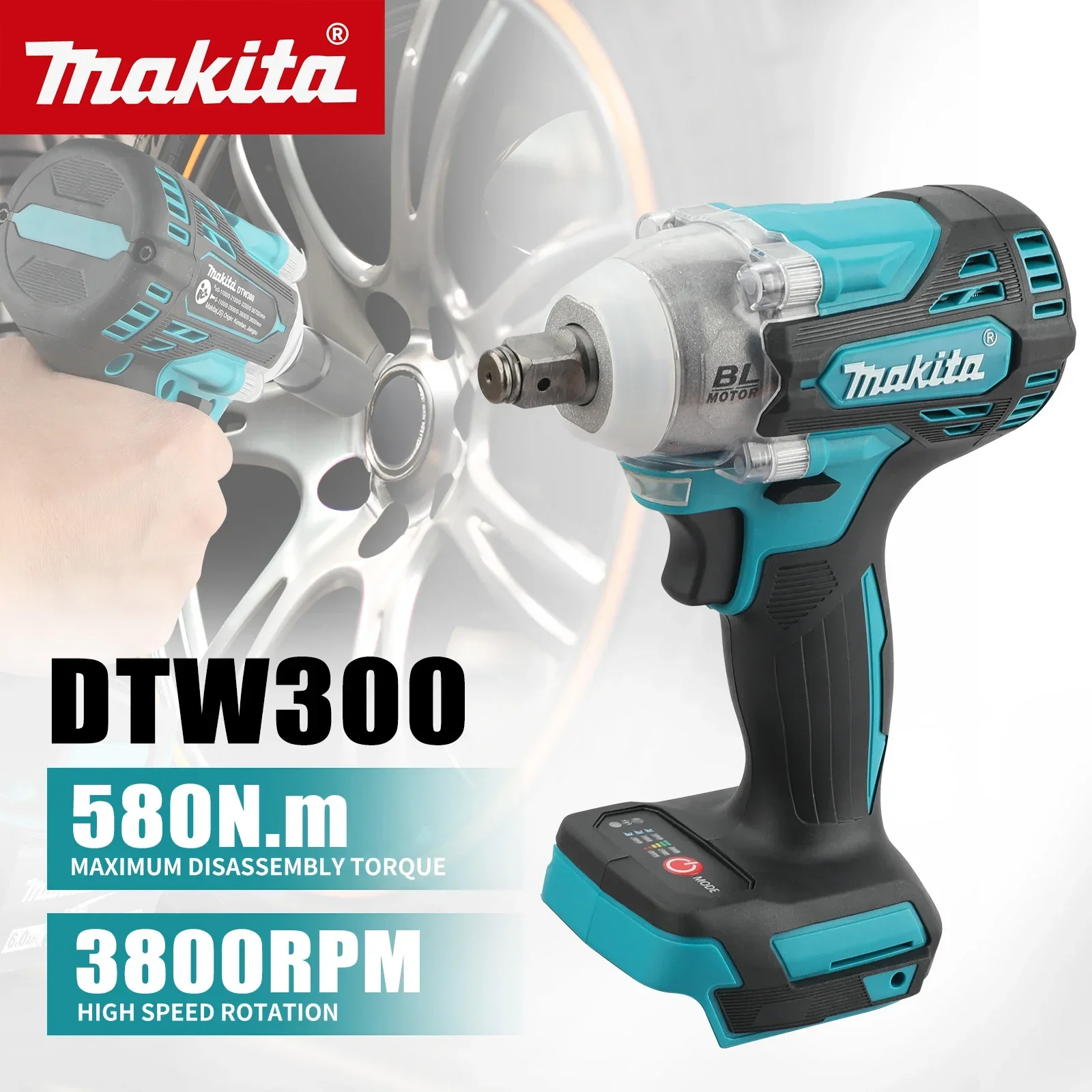 Makita DTW300 DGA404 Cordless  - đánh giá và giá Makita Drill Dtw300